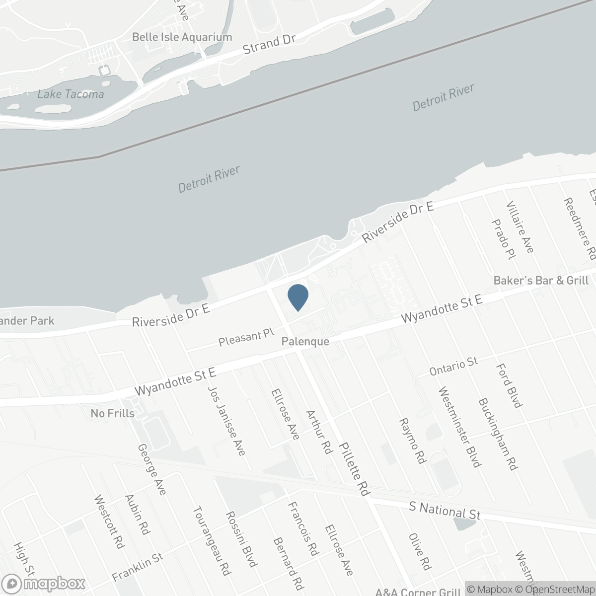 4789 RIVERSIDE DRIVE East Unit# 203, Windsor, Ontario N8Y 5A2